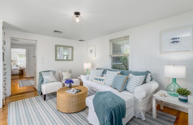 429 Paines Creek Rd, Brewster, MA 02631 - living room featuring wood finished floors