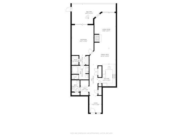 286 Grand Ave Unit 4U, Falmouth, MA 02540 - view of floor plan / room layout