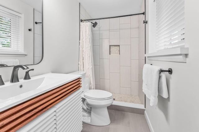 12 Running Light Way, Mashpee, MA 02649 - full bath featuring toilet, tiled shower, and vanity