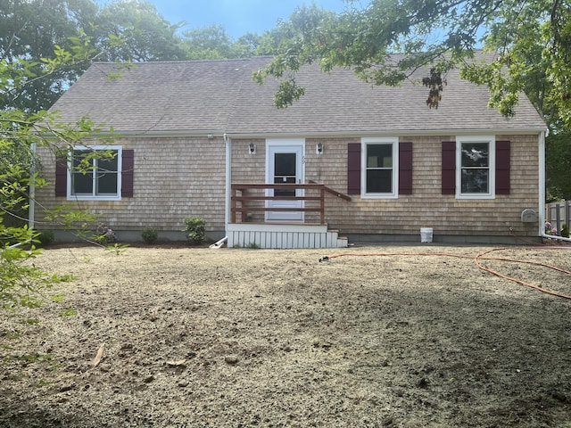 view of ranch-style house