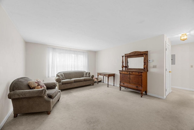 2 Englewood Dr Unit H-1, Harwich, MA 02645 - living area featuring light colored carpet and electric panel