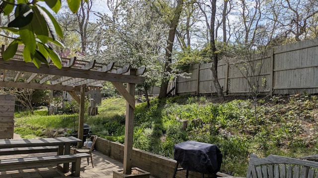 532 S Orleans Rd, Orleans, MA 02653 - view of yard with a pergola and a patio
