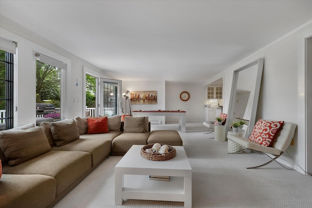 117 Parker Rd, Osterville, MA 02655 - living area featuring plenty of natural light and light colored carpet