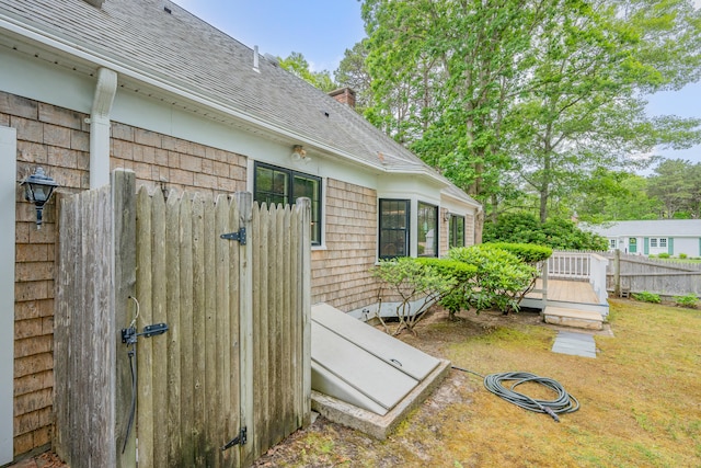 12 Copley Pl, South Yarmouth, MA 02664 - view of yard featuring a deck