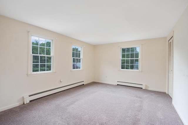 12 Copley Pl, South Yarmouth, MA 02664 - unfurnished room featuring a baseboard heating unit and carpet floors