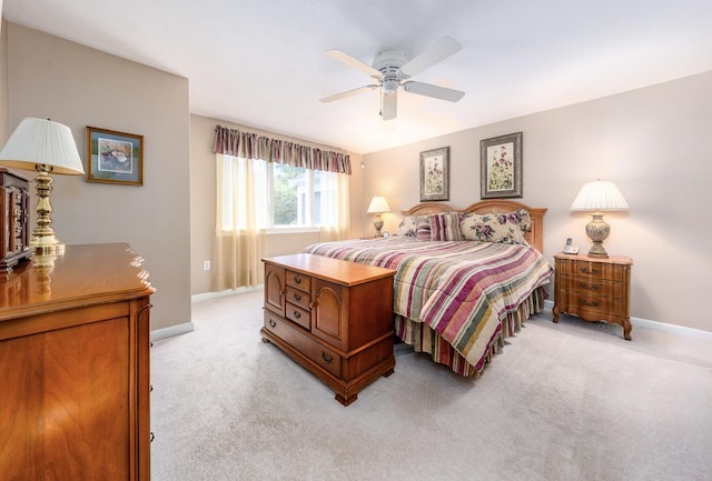 151 Leisure Green Dr N, Mashpee, MA 02649 - bedroom with light carpet and a ceiling fan