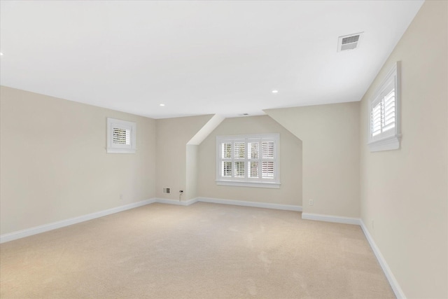 24 Pleasant Park Dr, Mashpee, MA 02649 - additional living space featuring light colored carpet, healthy amount of natural light, and recessed lighting