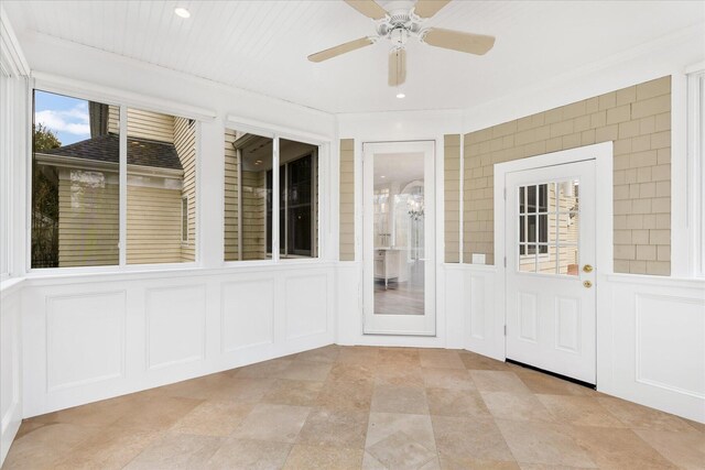 24 Pleasant Park Dr, Mashpee, MA 02649 - view of unfurnished sunroom