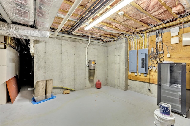 24 Pleasant Park Dr, Mashpee, MA 02649 - unfinished basement featuring electric panel