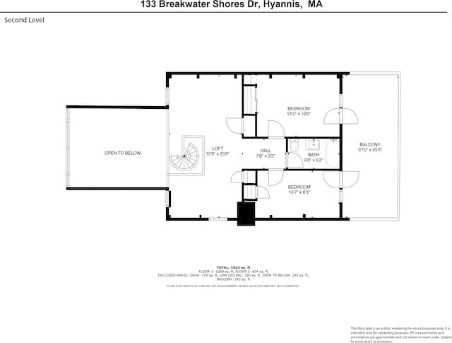 133 Breakwater Shores Dr, Hyannis, MA 02601 - plan