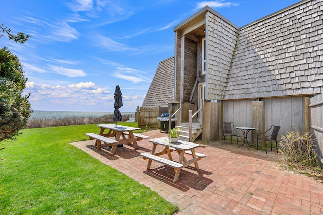 133 Breakwater Shores Dr, Hyannis, MA 02601 - view of yard featuring a patio
