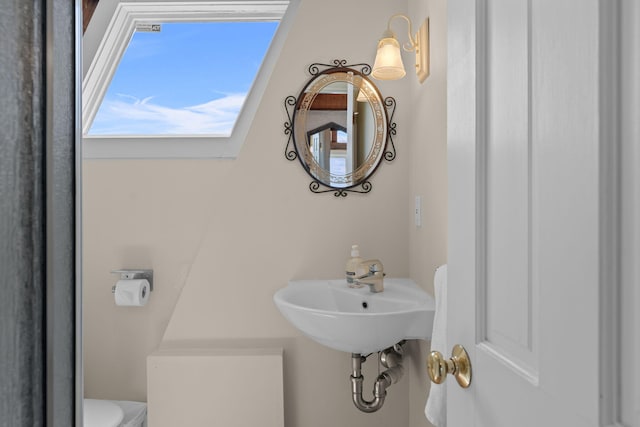 133 Breakwater Shores Dr, Hyannis, MA 02601 - half bathroom featuring toilet and a sink