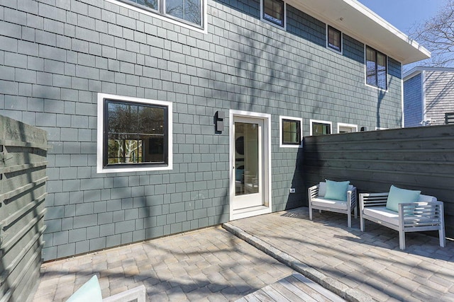 50 Nelson Ave Unit 5, Provincetown, MA 02657 - view of patio featuring fence