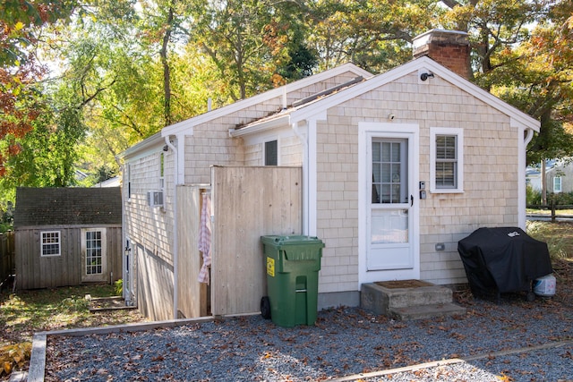 56 S Yarmouth Rd, Dennis, MA 02638 - view of outbuilding with cooling unit
