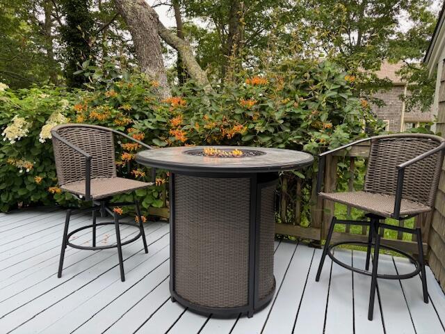 9 Bayberry Ln, South Dennis, MA 02660 - view of deck