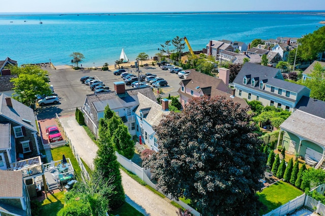 54 Commercial St Unit 3, 4, 5, 6, Provincetown, MA 02657 - bird's eye view with a residential view and a water view