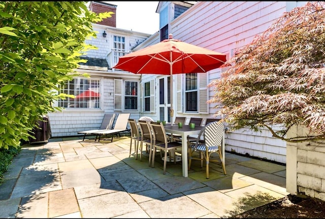 54 Commercial St Unit 3, 4, 5, 6, Provincetown, MA 02657 - view of patio / terrace featuring outdoor dining space