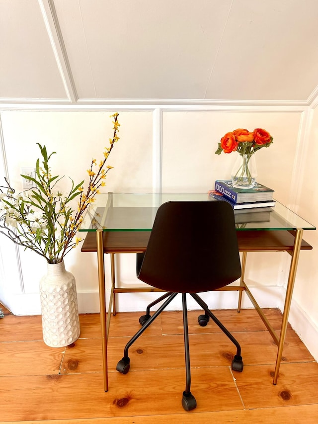 54 Commercial St Unit 3, 4, 5, 6, Provincetown, MA 02657 - dining space with baseboards and wood finished floors