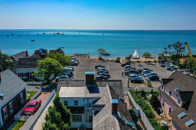 54 Commercial St Unit 3, 4, 5, 6, Provincetown, MA 02657 - bird's eye view featuring a water view