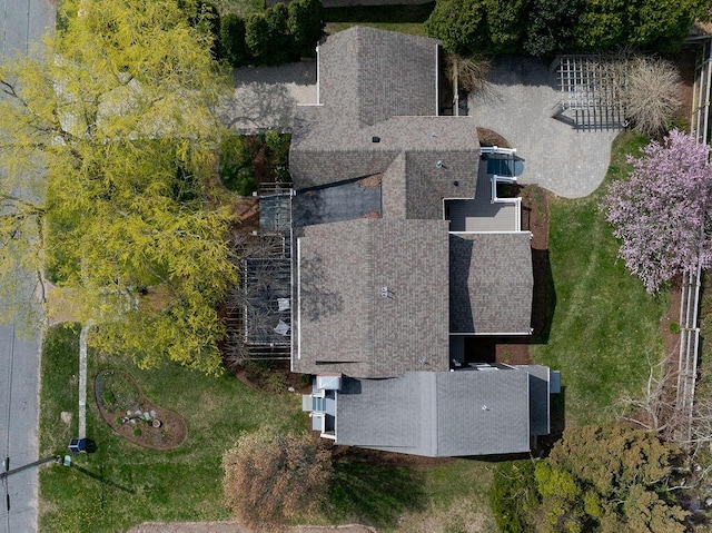 drone / aerial view