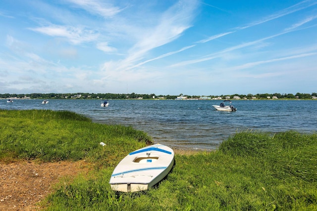 property view of water