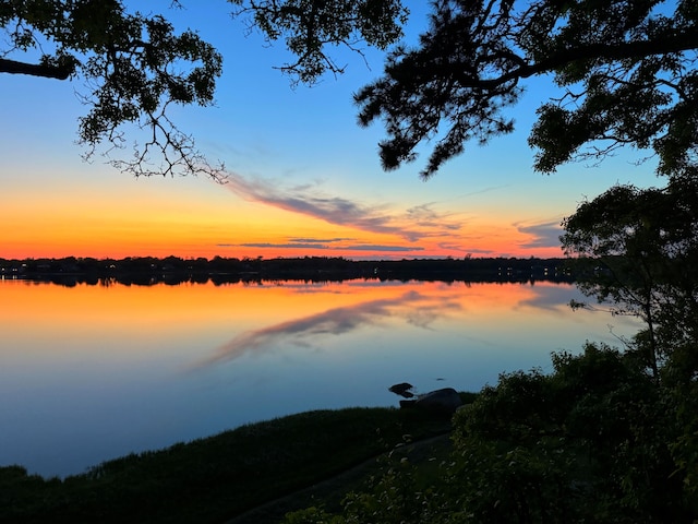 property view of water