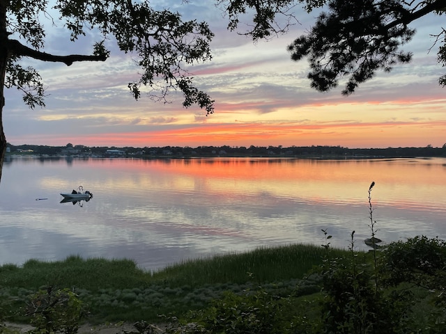 property view of water