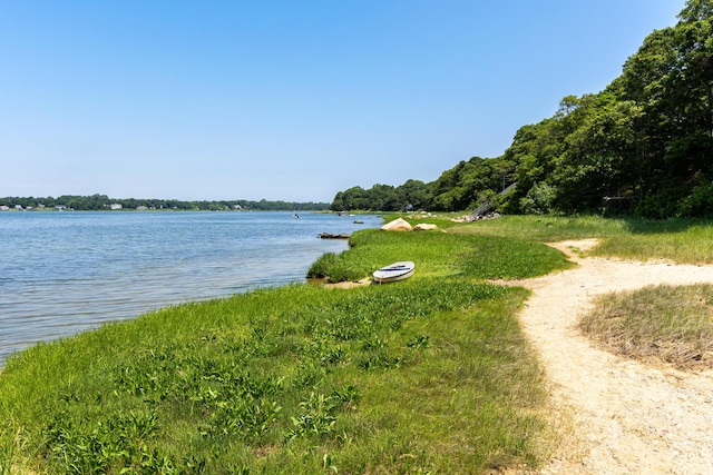 property view of water