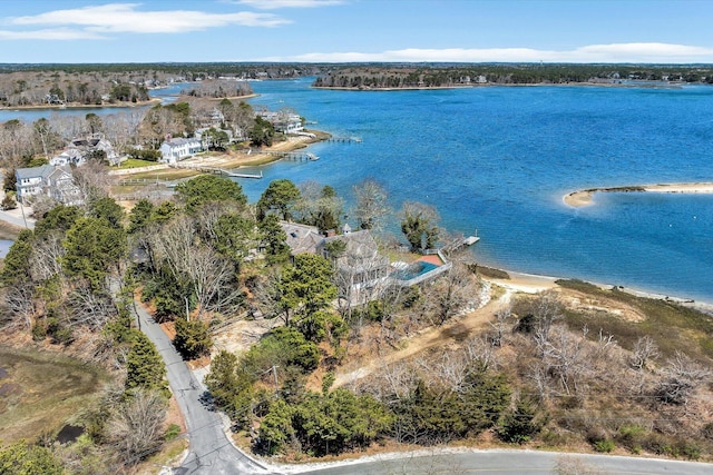 view of property location featuring a large body of water