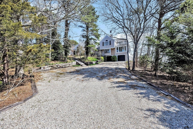 view of dirt / gravel road