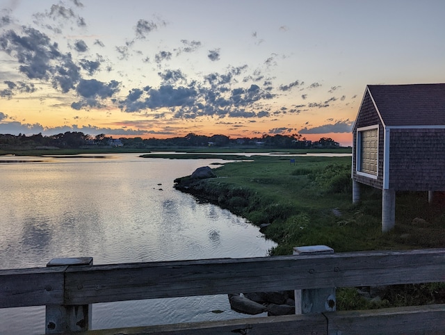 property view of water