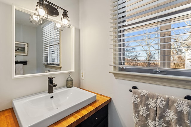 bathroom with a sink