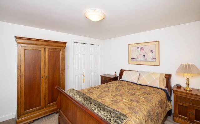2181 Service Rd, West Barnstable, MA 02668 - bedroom featuring a closet and light colored carpet