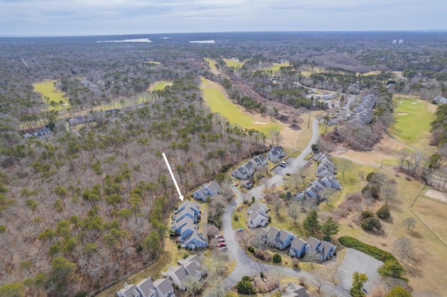 drone / aerial view