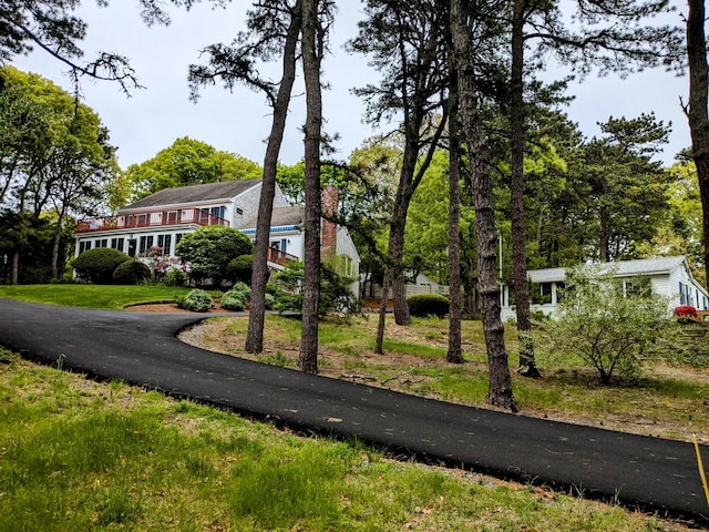 64 Old Fish House Rd, South Dennis, MA 02660 - view of front facade featuring asphalt driveway