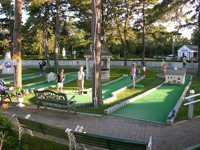 view of property's community featuring a gazebo