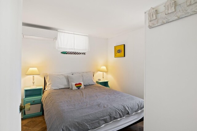 168 Shore Rd Unit 5, Truro, MA 02666 - bedroom featuring a wall unit AC