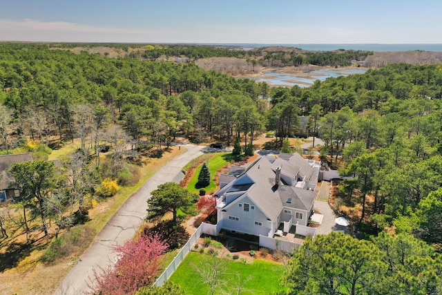 40 Leilla Rich Dr, Wellfleet, MA 02667 - drone / aerial view of a forest