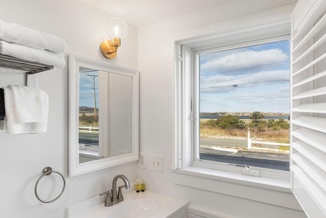 496 Shore Rd Unit 4, Truro, MA 02666 - bathroom featuring plenty of natural light and vanity