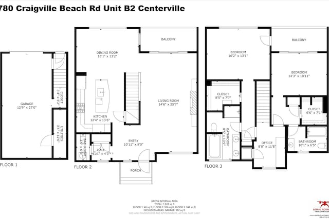 780 Craigville Beach Rd Unit 10, Centerville, MA 02632 - view of home floor plan