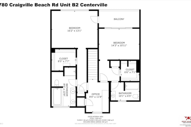780 Craigville Beach Rd Unit 10, Centerville, MA 02632 - view of property floor plan