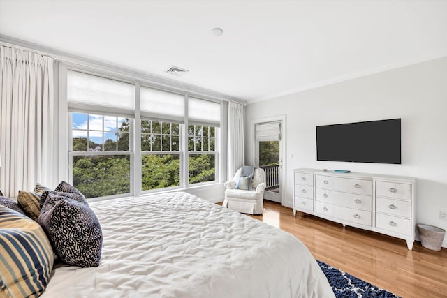 780 Craigville Beach Rd Unit 10, Centerville, MA 02632 - bedroom featuring wood finished floors and ornamental molding