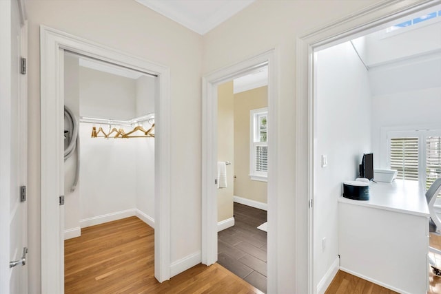 780 Craigville Beach Rd Unit 10, Centerville, MA 02632 - hall featuring light wood-style floors and baseboards