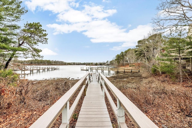 86 Summersea Rd, Mashpee, MA 02649 - dock area featuring a water view