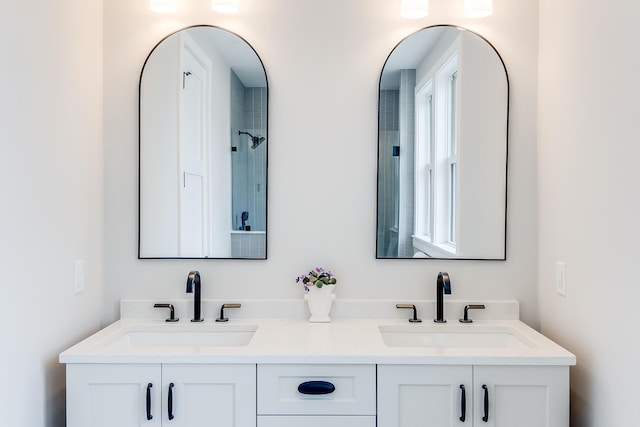179 Beebe Acres Rd, Falmouth, MA 02540 - full bathroom featuring a sink and double vanity