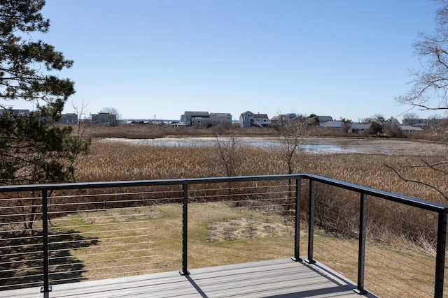 179 Beebe Acres Rd, Falmouth, MA 02540 - deck featuring a water view