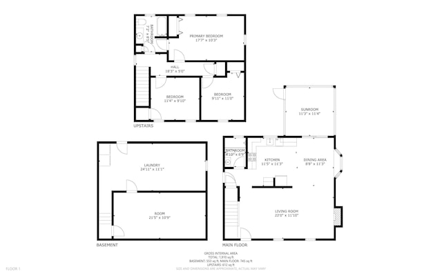 130 Surrey Ln, Brewster, MA 02631 - floor plan
