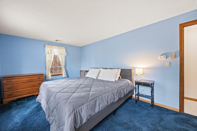 130 Surrey Ln, Brewster, MA 02631 - bedroom with baseboards, visible vents, and carpet floors