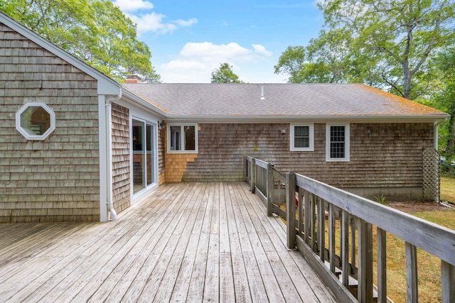 66 Chuckles Way, Marstons Mills, MA 02648 - view of wooden terrace