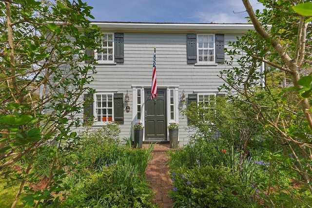 view of colonial house